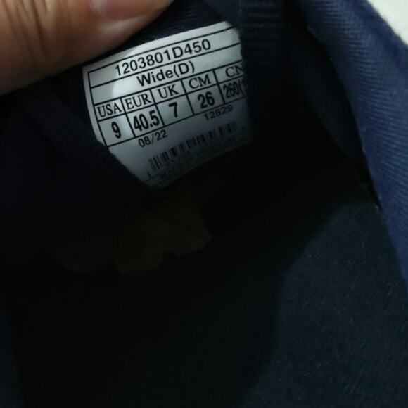 Brooks Ghost 15 Running Athletic shoes 9 Wo Navy/White active gym Athleisure - Picture 9 of 10